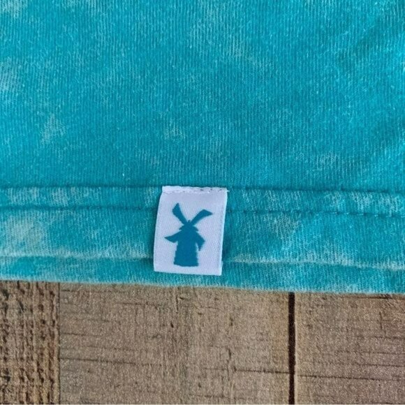 Dutch bros good vibes womens size medium blue tank top - Picture 4 of 7